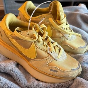 Nike Vibrant Yellow Athletic Shoes